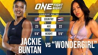 Jackie Buntan vs. "Wondergirl"  Full Fight Replay
