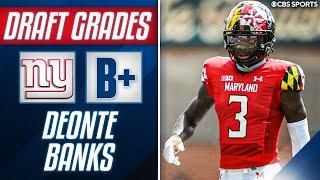 Giants Draft IMPRESSIVE CORNER in Deonte Banks With Pick No. 24 | 2023 NFL Draft