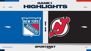 NHL Game 1 Highlights | Rangers vs. Devils - April 18, 2023