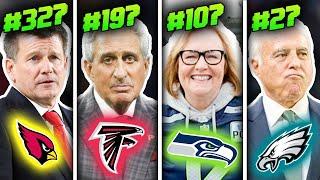 All 32 NFL Owners RANKED from WORST to FIRST for 2023...