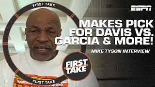 Mike Tyson makes his pick for Gervonta Davis vs. Ryan Garcia & talks current state of boxing