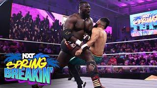 Oba Femi clinches a victory in his NXT debut: NXT Spring Breakin’ highlights, April 25, 2023