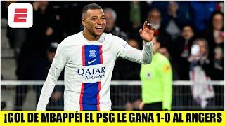 GOL de Mbappé que RECUPERA el liderado de goleo. PSG gana 1-0 al Angers | Ligue 1