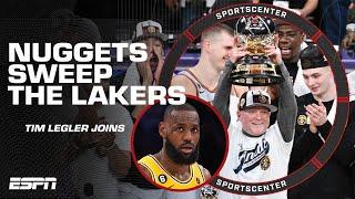 NUGGETS SWEEP LAKERS  Denver had the BEST PLAYER in this series! - Tim Legler | SC