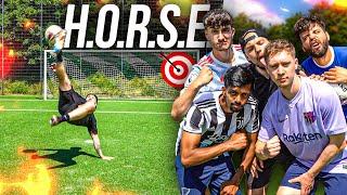 EPISCHE FUßBALL HORSE CHALLENGE!!
