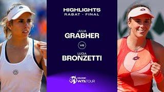 Julia Grabher vs. Lucia Bronzetti | 2023 Rabat Final | WTA Match Highlights