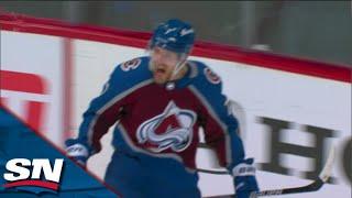 Devon Toews Fires Home Huge Goal To Give Avalanche Late Third-Period Lead vs. Kraken