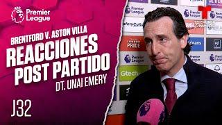 Unai Emery: "Hoy no jugamos bien, pero es un muy buen punto" | Telemundo Deportes