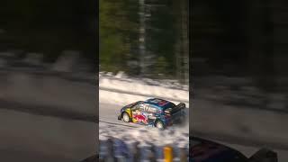 How to drive FLAT OUT in the snow #WRC #shorts