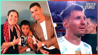 When Cristiano Ronaldo's Mother Trolled Leo Messi