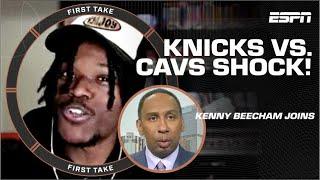 Kenny @KOT4Q Beecham SHOCKS Stephen A. with Knicks vs. Cavaliers predictions  | First Take