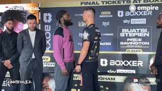 Joshua Buatsi vs. Pawel Stepien FACE OFF | Boxxer | Sky Sports Boxing