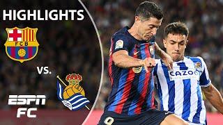 Real Sociedad vs. Barcelona | LaLiga Highlights | ESPN FC