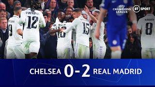Chelsea vs Real Madrid (0-2) | Visitors cruise to semi-finals! | Champions League Highlighights