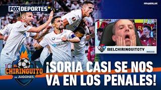 Así vivió Cristóbal Soria la final de Europa League: El Chiringuito