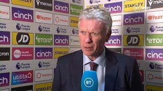 "Once again VAR is not doing a good job." David Moyes fumes after Crystal Palace penalty