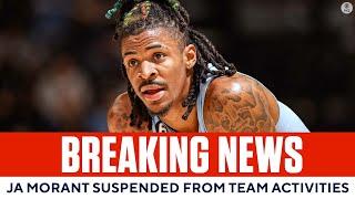 Grizzlies SUSPEND Ja Morant From All Basketball Activities I CBS Sports