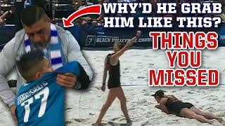 Beach volleyball needs parity and guy manhandles kid to celebrate | Things You Missed
