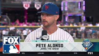 'Nothing's better than being a champion' - Mets' Pete Alonso on getting ready for the Home Run Derby