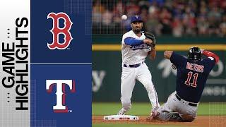 Red Sox vs. Rangers Game Highlights (9/18/23) | MLB Highlights