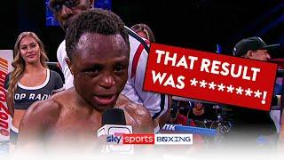 'That was no knockdown!'  | Dogboe FURIOUS at decision and calls for rematch