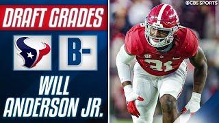 Texans TRADE Up To Select Will Anderson Jr. With The No. 3 Pick I CBS Sports