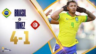 Octavos de Final: Brasil vs. Túnez 4-1 | Copa Mundial de la FIFA Sub-20 | Telemundo Deportes