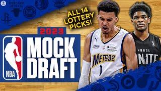 2023 NBA Mock Draft: Post-NBA Draft Lottery [ALL 14 LOTTERY PICKS] | CBS Sports HQ