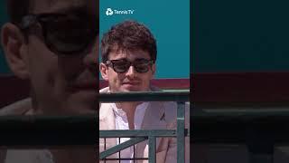 Charles Leclerc All the Feels Watching Tennis In Monte Carlo