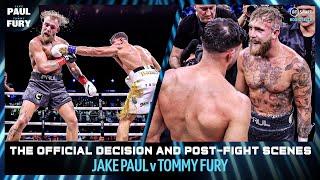 Post-Fight Scenes  Tommy Fury Defeats Jake Paul  The Truth Is Revealed! #PaulFury