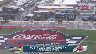 Coca-Cola 600 postponed until 3 p.m. ET Monday on FOX