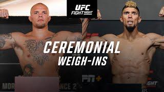 UFC Charlotte: Ceremonial Weigh-In