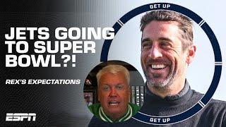 HERE COME THE JETS ️ Rex Ryan already has SUPER BOWL EXPECTATIONS for Aaron Rodgers  | Get Up