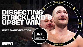 How did Sean Strickland upset Israel Adesanya at UFC 293? | ESPN MMA