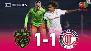 FC Juárez 1-1 Toluca | HIGHLIGHTS | Fecha 14 | Clausura 2023 | Liga MX Femenil