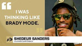 Shedeur Sanders on MINDSET WHILE TRAILING Late in 4th Quarter vs Colorado State | CBS Sports