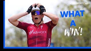 There's A New Leader! | Demi Vollering Takes Stage 5 Victory At La Vuelta Femenina! | Eurosport
