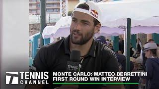 Matteo Berrettini on his climb back after injuries | 2023 Monte Carlo First Round