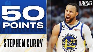 Stephen Curry Drops Playoff-Career High 50 Points In Warriors Game 7 W!| April 30, 2023 #Playoffmode