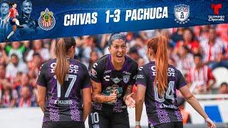 Highlights & Goals | Chivas Femenil vs Pachuca Femenil 1-3 | Telemundo Deportes