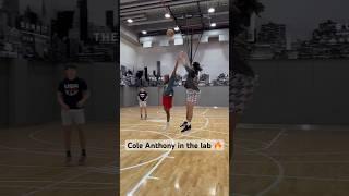 Cole Anthony putting in WORK with Chris Brickley!  | #Shorts