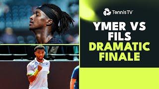 Mikael Ymer DISQUALIFIED vs Arthur Fils Dramatic Finale | Lyon 2023
