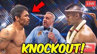 *К.O* Manny Pacquiao vs. BUAKAW FULL KNOCKOUT HIGHLIGHTS *STREET ВRАWL 2024*