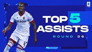 A pinpoint cross by Barrow | Top Assists | Round 36 | Serie A 2022/23