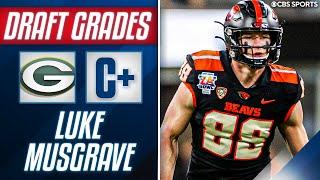 Packers Draft SLEEK, SPEEDY TIGHT END in Luke Musgrave With 42nd Pick | 2023 NFL Draft