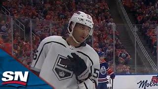 Kings' Quinton Byfield Scores First Career Playoff Goal Off Slick Feed From Gabriel Vilardi