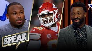 Chris Jones, Chiefs agree to terms on 1-yr deal to end holdout & Browns rout Bengals | NFL | SPEAK