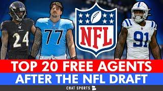 Top 20 NFL Free Agents Available After The 2023 NFL Draft Ft. Yannick Ngakoue, Taylor Lewan