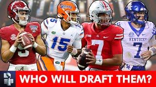 NFL Draft Rumors: Predict Where Bryce Young, CJ Stroud, Will Levis, Anthony Richardson Play In 2023