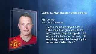 Phil Jones says farewell to Man United after 12 years | ESPN FC